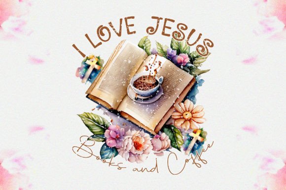 I Love Jesus Books and Coffee Sublimation Review