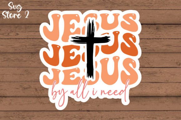 Jesus by All I Need: Graphics for Faith-Based Crafts