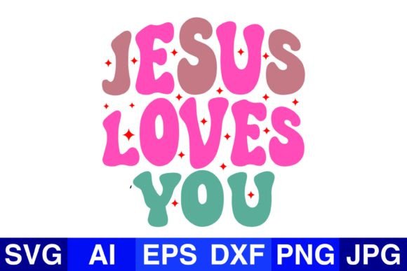 Jesus Loves You Christmas SVG PNG Design Review