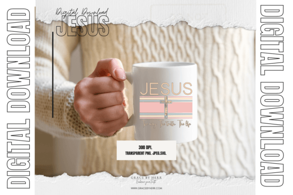 Jesus The Way Truth Life: Graphics & Print Templates