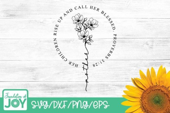Proverbs 31 SVG: Christian Mom Graphics for Crafts